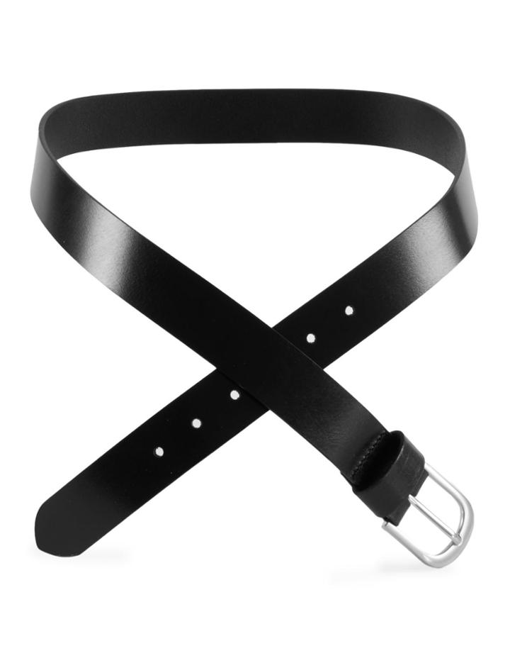 Marks & Spencer Leather Square Buckle Hip Belt Black