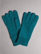 Marks & Spencer Pure Cashmere Gloves Teal
