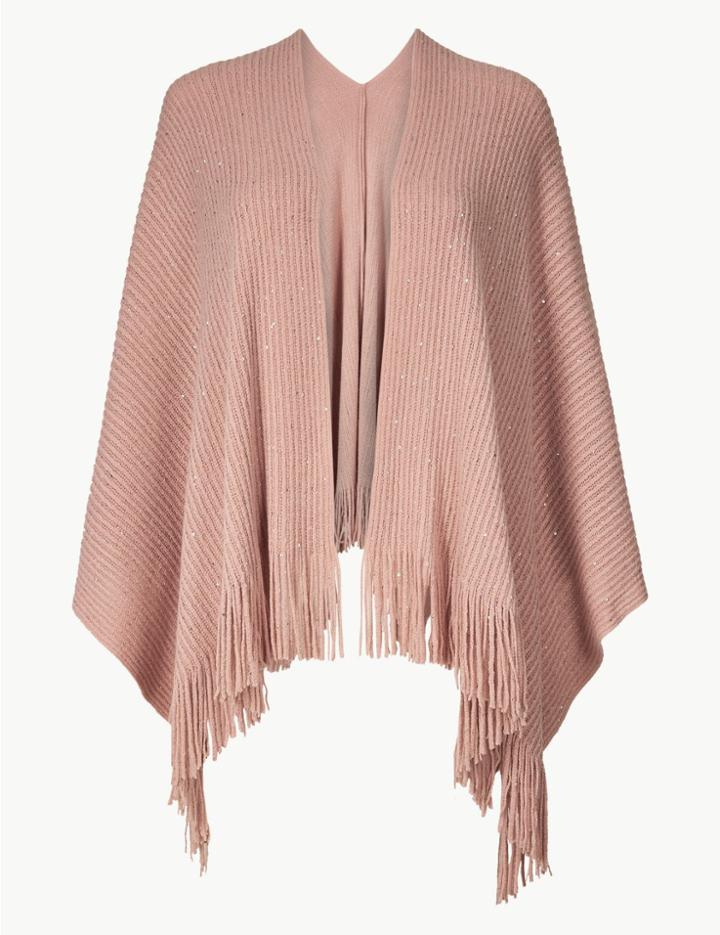 Marks & Spencer Sparkle Wrap Blush