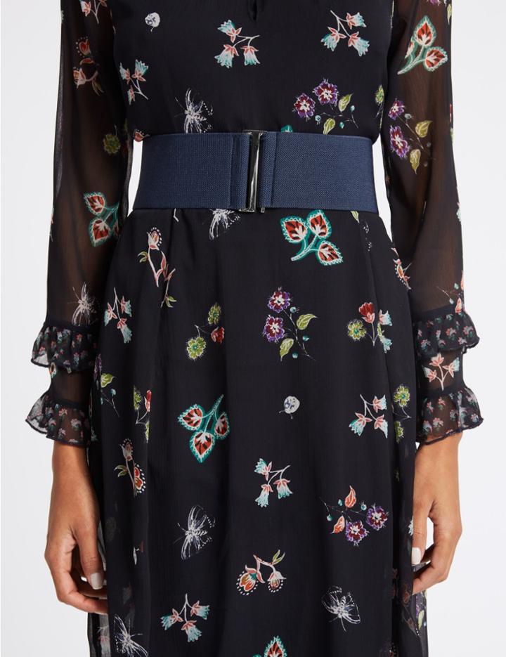 Marks & Spencer Elasticated Waist Belt Navy