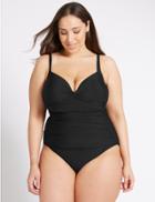 Marks & Spencer Plus Secret Slimming&trade; Swimsuit Black