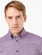 Marks & Spencer Cotton Tailored Fit Easy To Iron Oxford Shirt