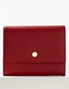Marks & Spencer Leather Foldover Purse Red