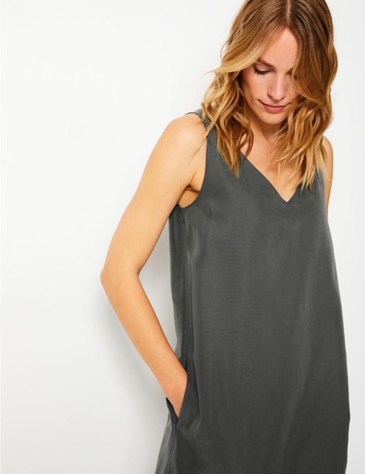 Marks & Spencer Modal Rich Shift Mini Dress Black