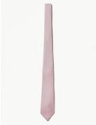Marks & Spencer Twill Tie Pale Pink