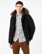 Marks & Spencer Faux Fur Trim Parka With Thermowarmth&trade; Black