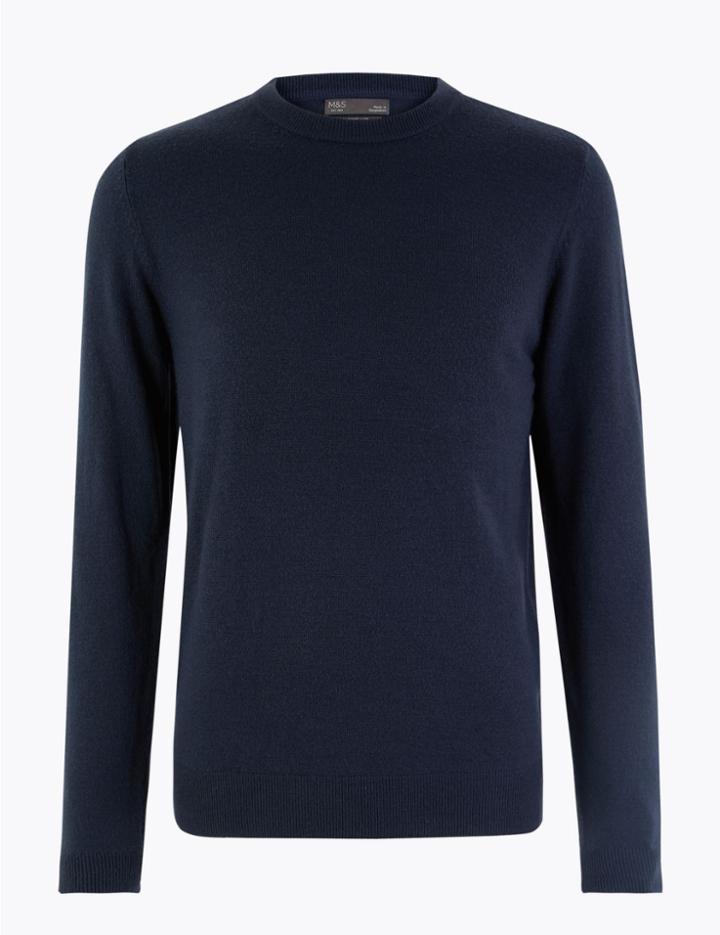 Marks & Spencer Crew Neck Jumper Charcoal