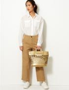 Marks & Spencer Laser Cut Tote Bag Gold
