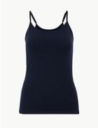 Marks & Spencer Fitted Camisole Top Navy