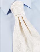 Marks & Spencer Pure Silk Wedding Cravat Ivory