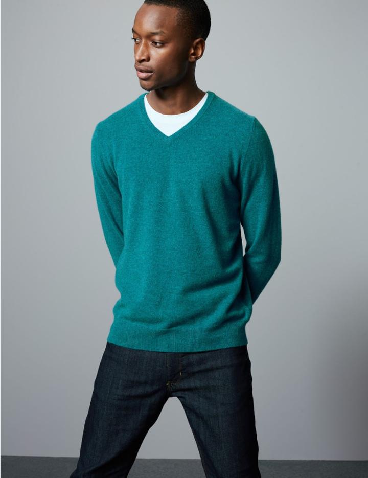 Marks & Spencer Pure Cashmere V-neck Jumper