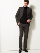 Marks & Spencer Charcoal Tailored Fit Trousers