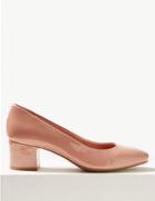 Marks & Spencer Wide Fit Court Shoes Nude
