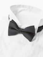 Marks & Spencer Twill Bow Tie Burgundy