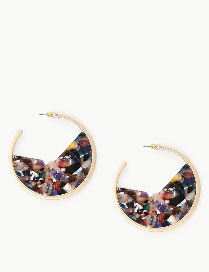 Marks & Spencer Cut Out Skin Kind&trade; Hoop Earrings Multi