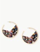 Marks & Spencer Cut Out Skin Kind&trade; Hoop Earrings Multi
