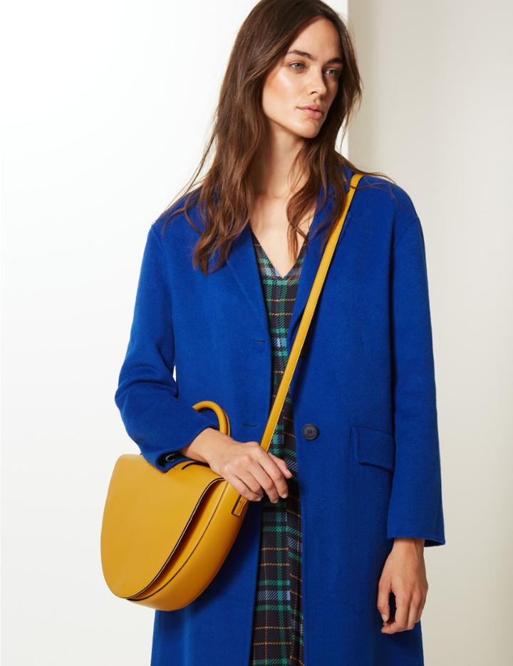 Marks & Spencer Faux Leather Tote Bag Ochre