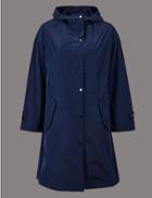 Marks & Spencer Lightweight Parka With Stormwear&trade; Navy