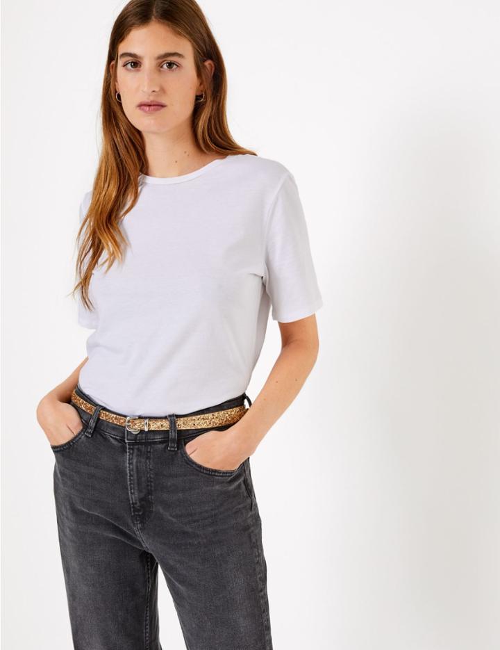 Marks & Spencer Glitter Hip Belt Bronze