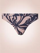 Marks & Spencer Hipster Beau Printed Bikini Bottom Blue Mix