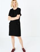 Marks & Spencer Tweed Mini Dress Black