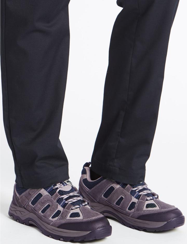 Marks & Spencer Lace-up Trainers Medium Grey