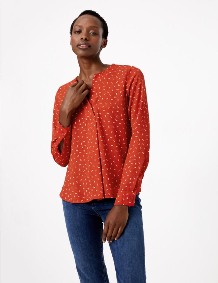 Marks & Spencer Ditsy Dash Printed Blouse