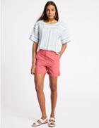 Marks & Spencer Pure Cotton Shorts Pink