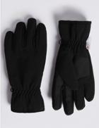 Marks & Spencer Wind Resistant Performance Gloves Black
