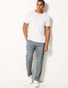 Marks & Spencer Regular Fit Super Lightweight Chinos Light Blue