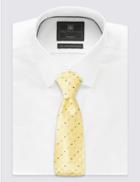 Marks & Spencer Circle Spotted Tie Yellow