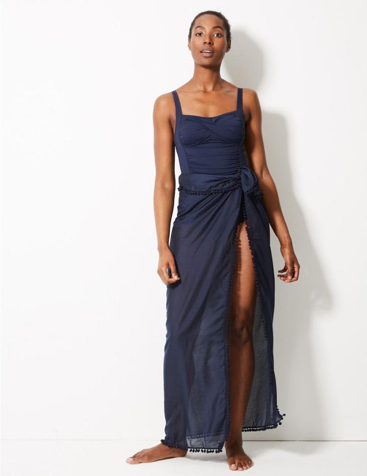 Marks & Spencer Beach Sarong Navy