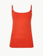 Marks & Spencer Fitted Camisole Top Mango