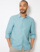 Marks & Spencer Pure Linen Shirt Mint