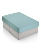 Marks & Spencer Non-iron Pure Egyptian Cotton Extra Deep Fitted Sheet Light Verdigris
