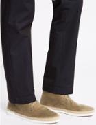 Marks & Spencer Faux Suede Lace-up Chukka Boots Khaki