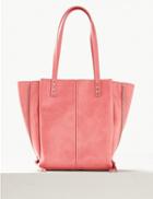 Marks & Spencer Faux Leather Tote Bag Pink