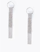 Marks & Spencer Cupchain Shower Drop Earrings Silver