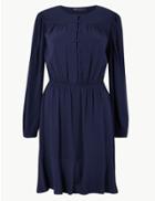 Marks & Spencer Classic Mini Waisted Dress Navy