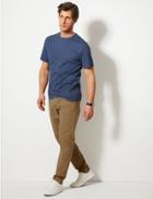 Marks & Spencer Slim Fit Authentic Chinos With Stretch Sand