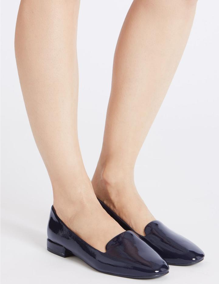 Marks & Spencer Slip-on Pumps Navy