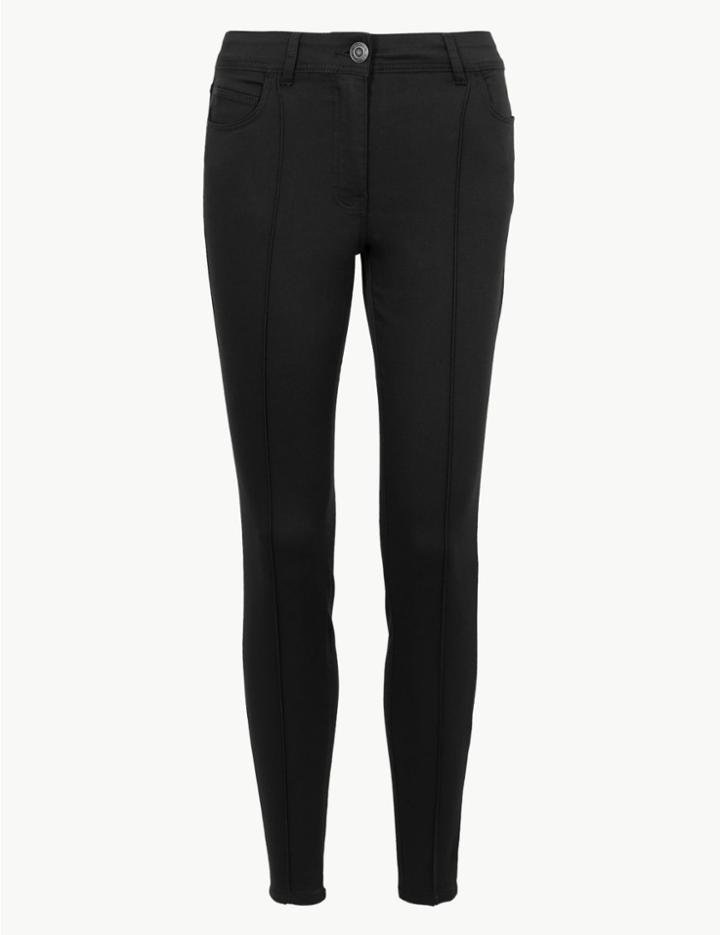 Marks & Spencer Ankle Grazer Trousers Black