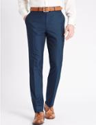 Marks & Spencer Indigo Regular Fit Trousers