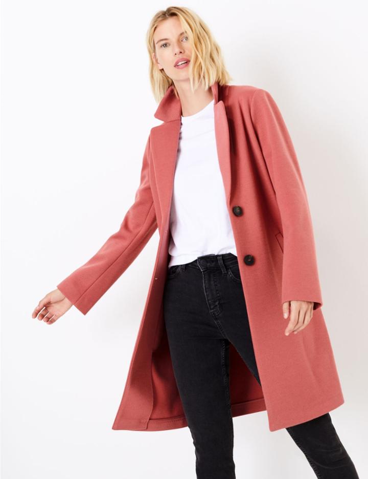 Marks & Spencer Textured Coat