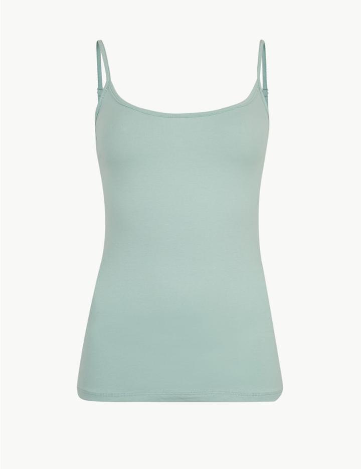 Marks & Spencer Fitted Camisole Top Light Mint