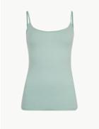 Marks & Spencer Fitted Camisole Top Light Mint