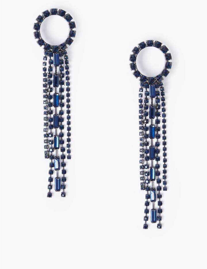 Marks & Spencer Chain Drop Earrings Multi
