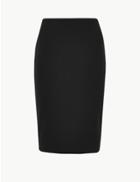 Marks & Spencer Midi Pencil Skirt Black