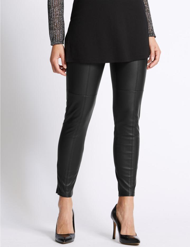 Marks & Spencer Skinny Leg Trousers Black