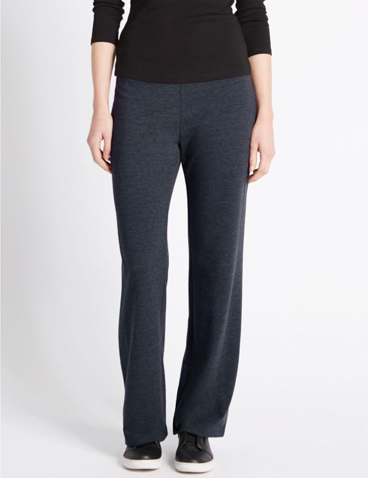 Marks & Spencer Cotton Blend Joggers Charcoal